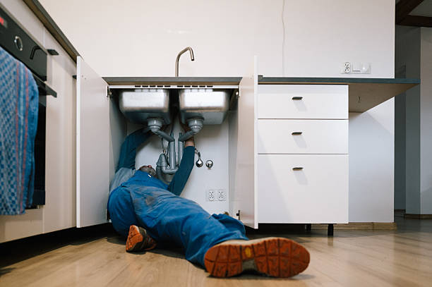 Professional Drain Cleaning technician working in Coplay, PA